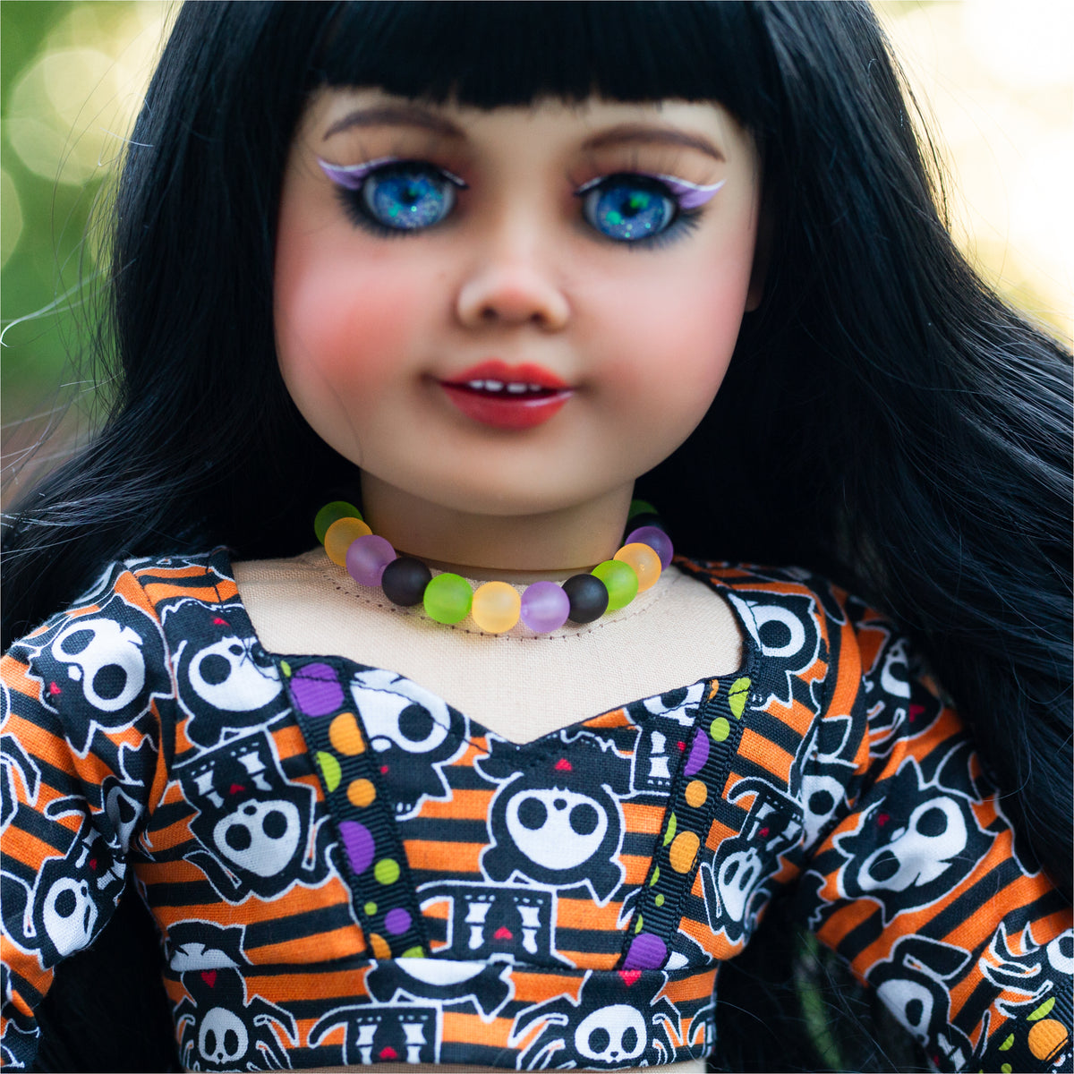 Halloween Beaded Choker