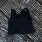 Black Ribbed Tank