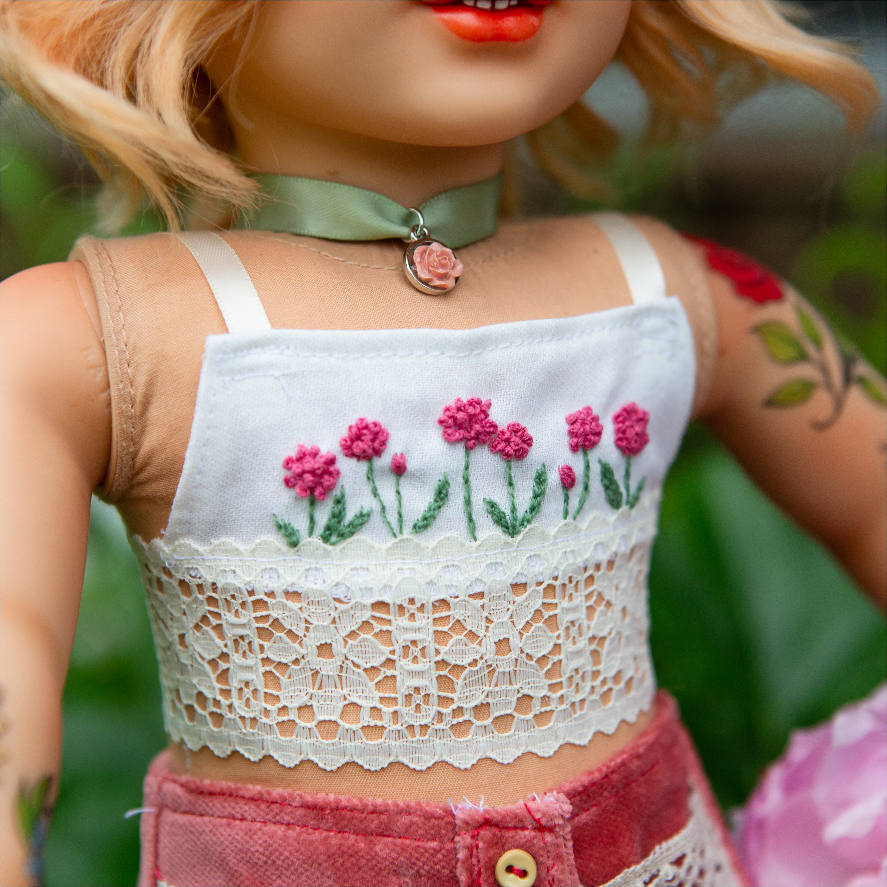 The Dahlia Crop Top