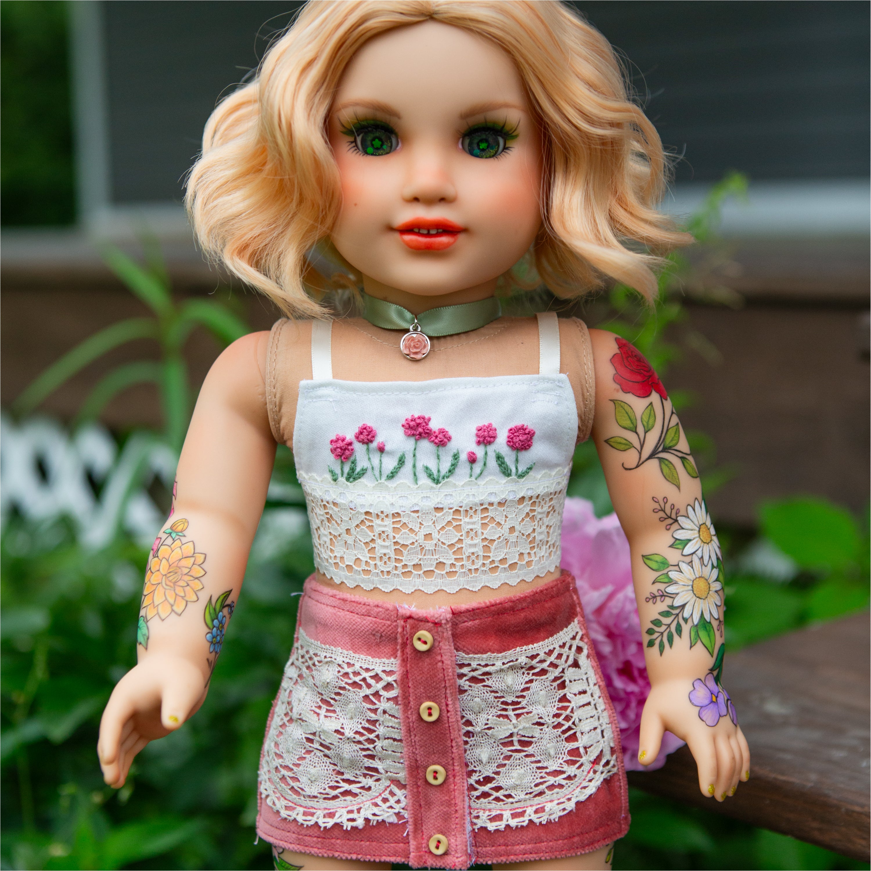 The Dahlia Crop Top