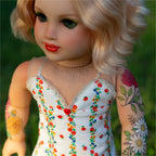 My Roses in a Row Dress