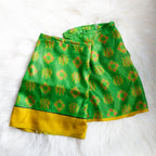 Boho Silk Maxi Skirt