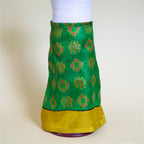 Boho Silk Maxi Skirt