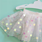 Iridescent tutu skirt