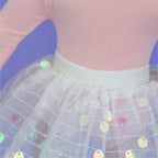 Iridescent tutu skirt