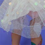 Iridescent tutu skirt