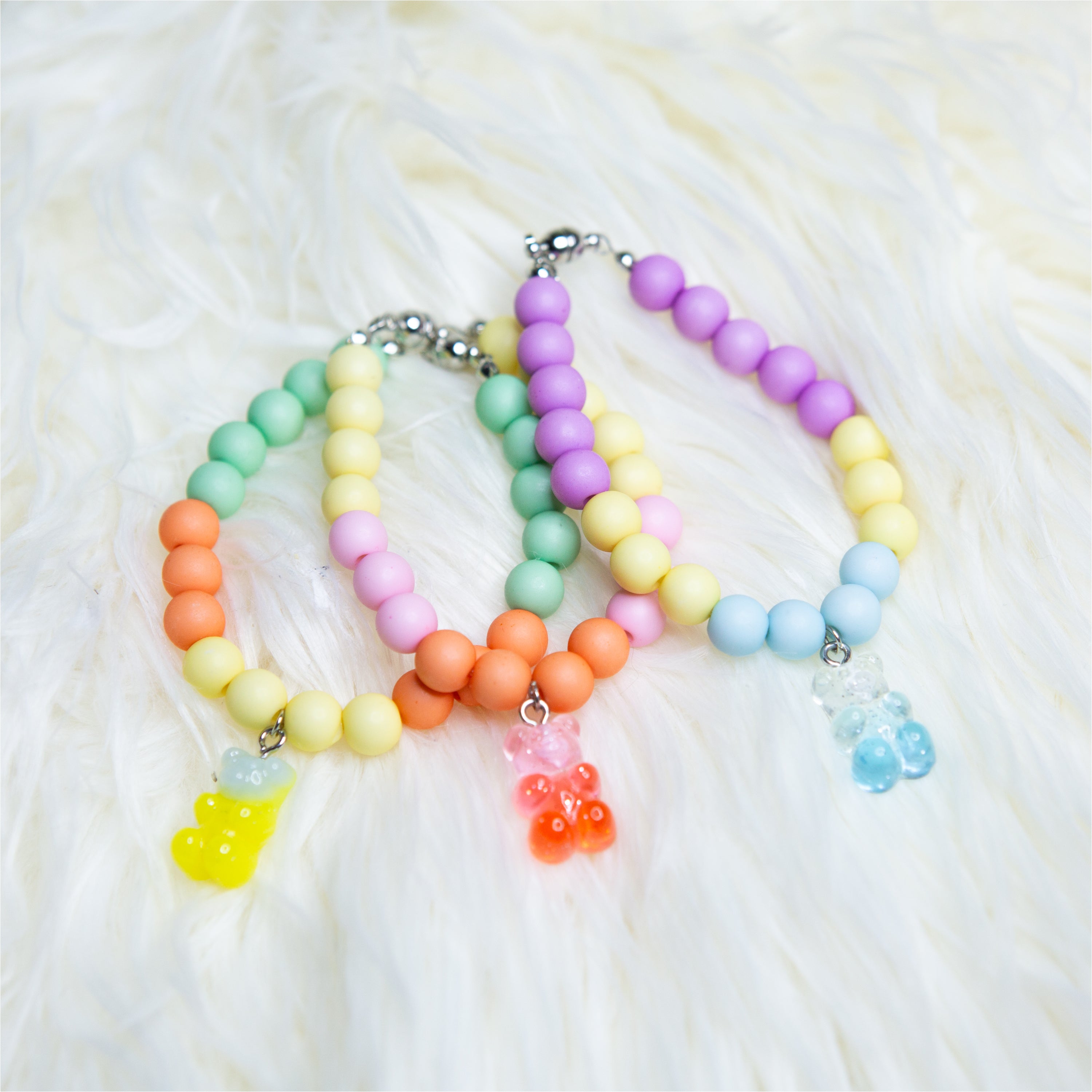 Gummy Bear beaded chocker necklace