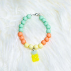 Gummy Bear beaded chocker necklace