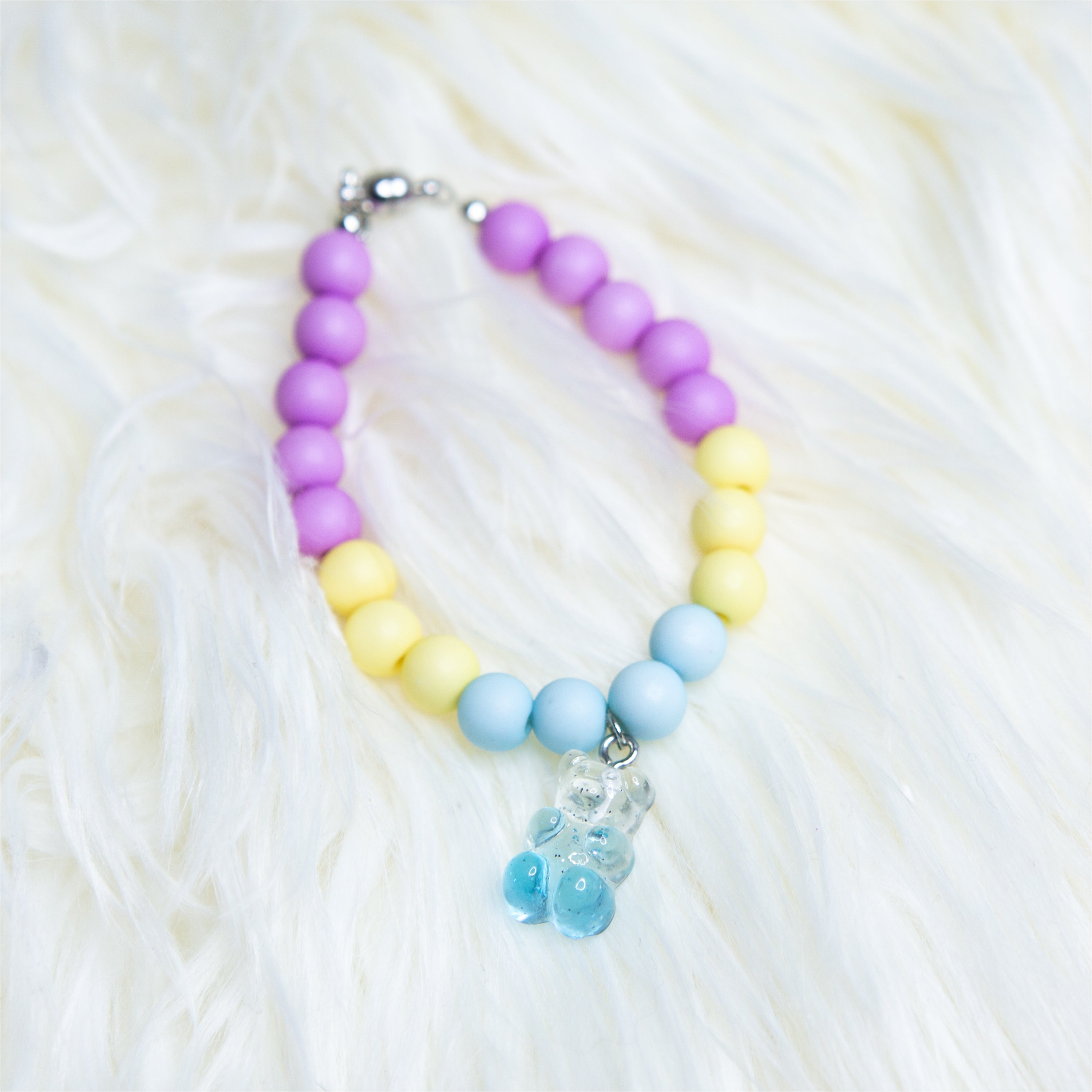 Gummy Bear beaded chocker necklace