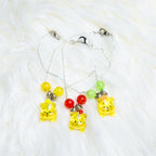 Kawaii Bear Charm Necklace