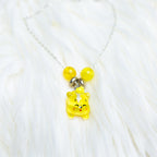 Kawaii Bear Charm Necklace