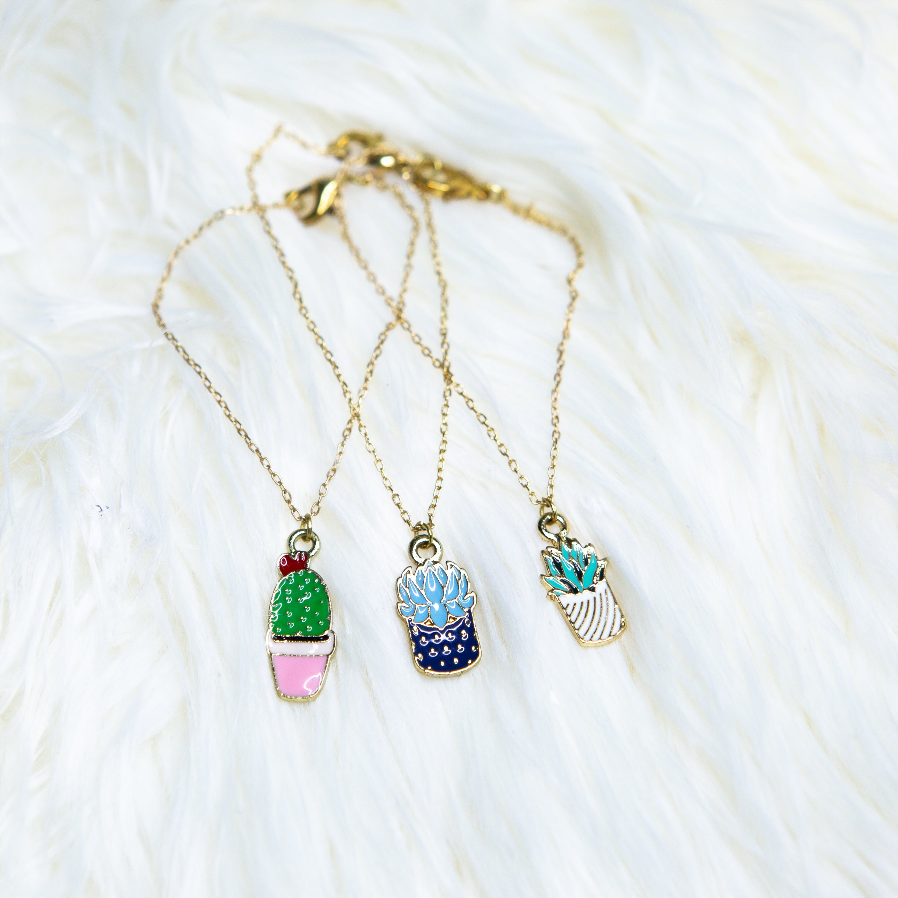 Plant Charm Necklace