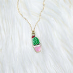 Plant Charm Necklace