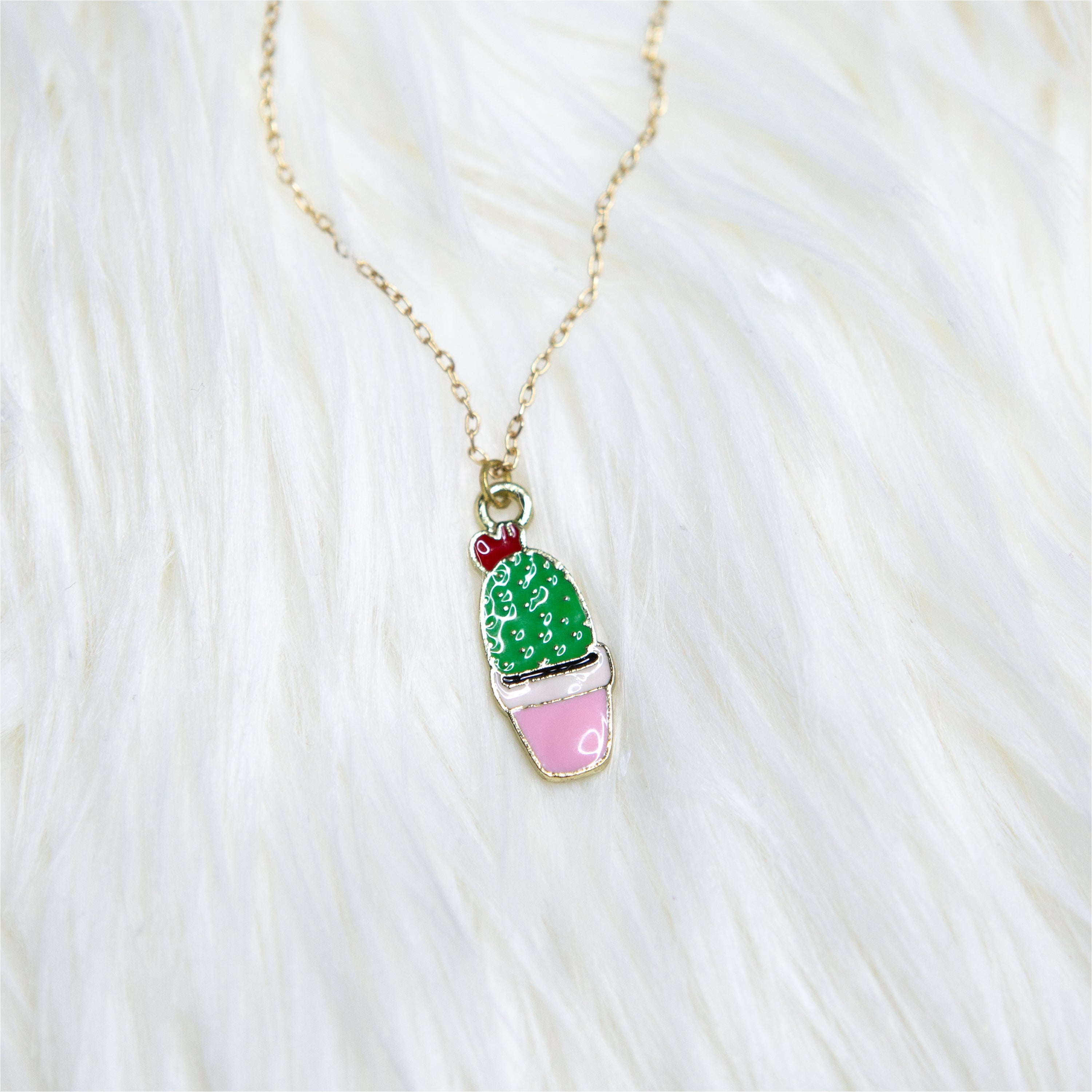 Plant Charm Necklace