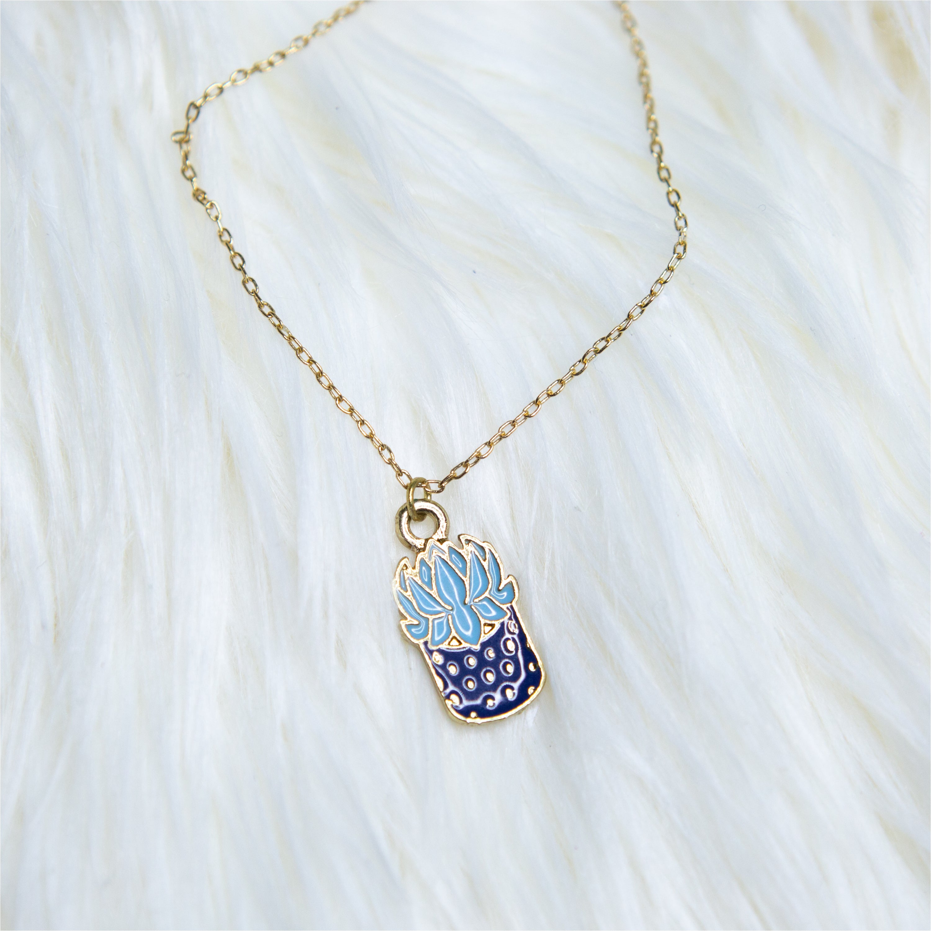 Plant Charm Necklace