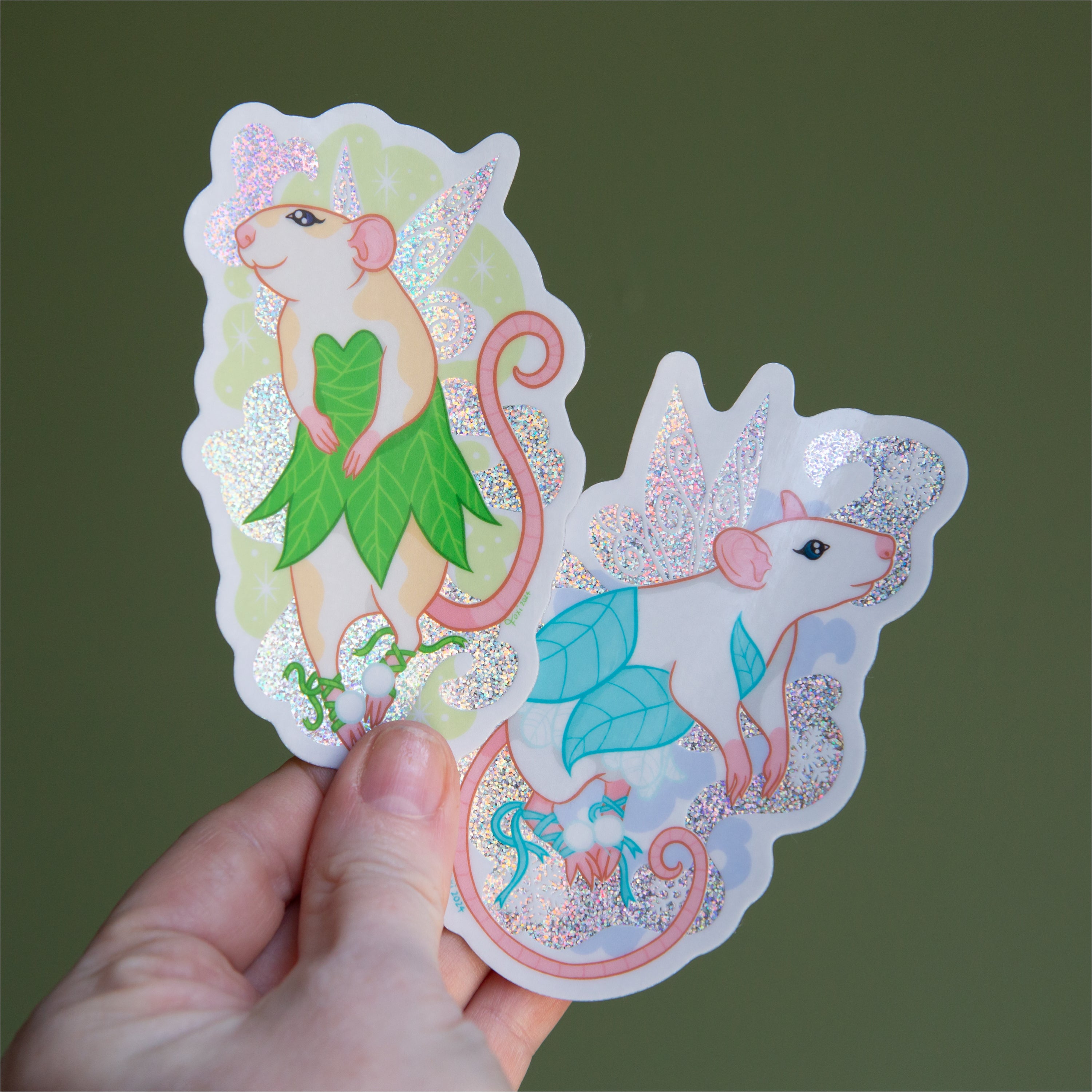 Rattie Hallow Sticker
