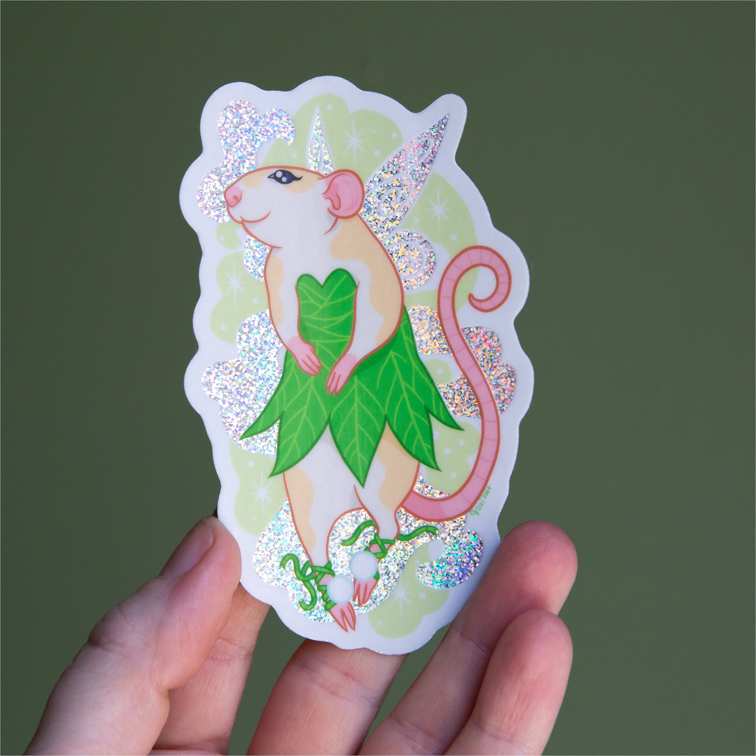 Rattie Hallow Sticker
