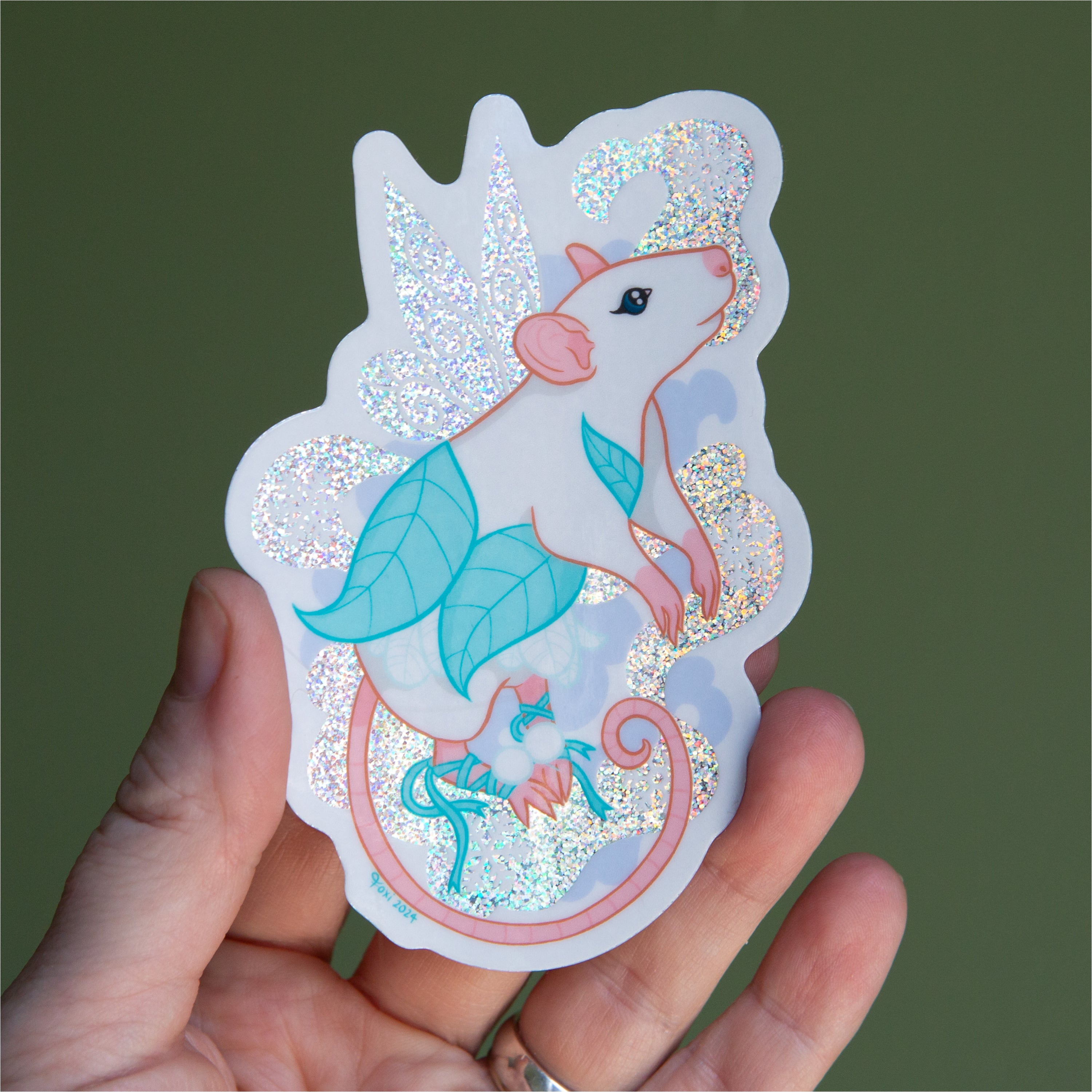 Rattie Hallow Sticker