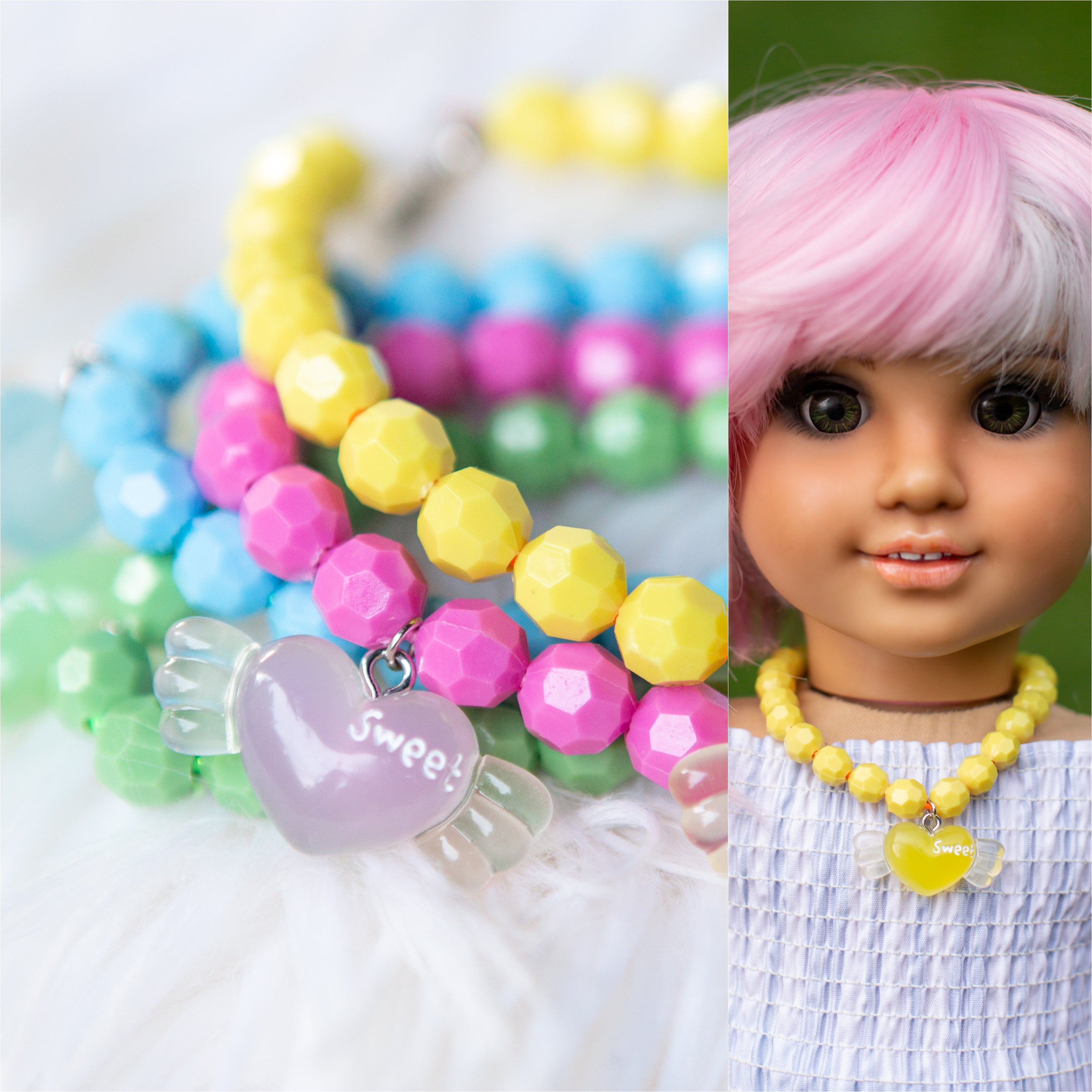 Fairy Kei Sweet-Heart Necklace