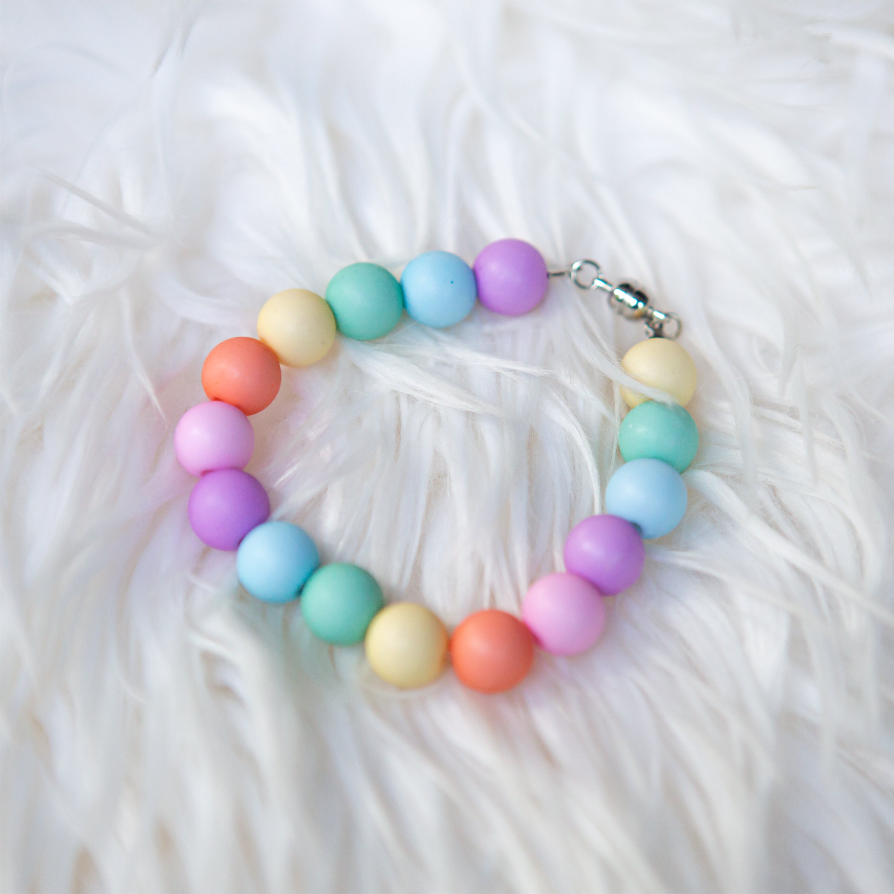 Pastel Beaded Chocker Necklace