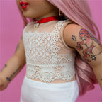 Lacework Bib Top