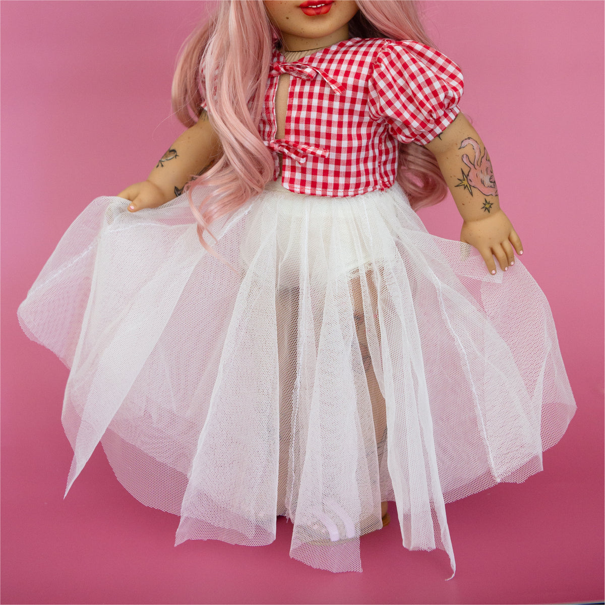 Pink as Air Skirt
